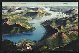Locarno, Der Lago Maggiore aus der Vogel