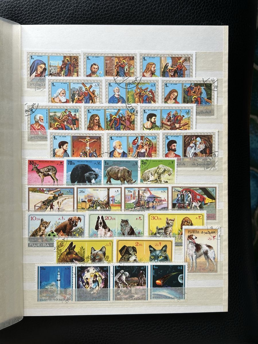 Tutti i francobolli: Briefmarkenalbum Arabische Emirate – Usato da Emmen venduto da Carbru 4