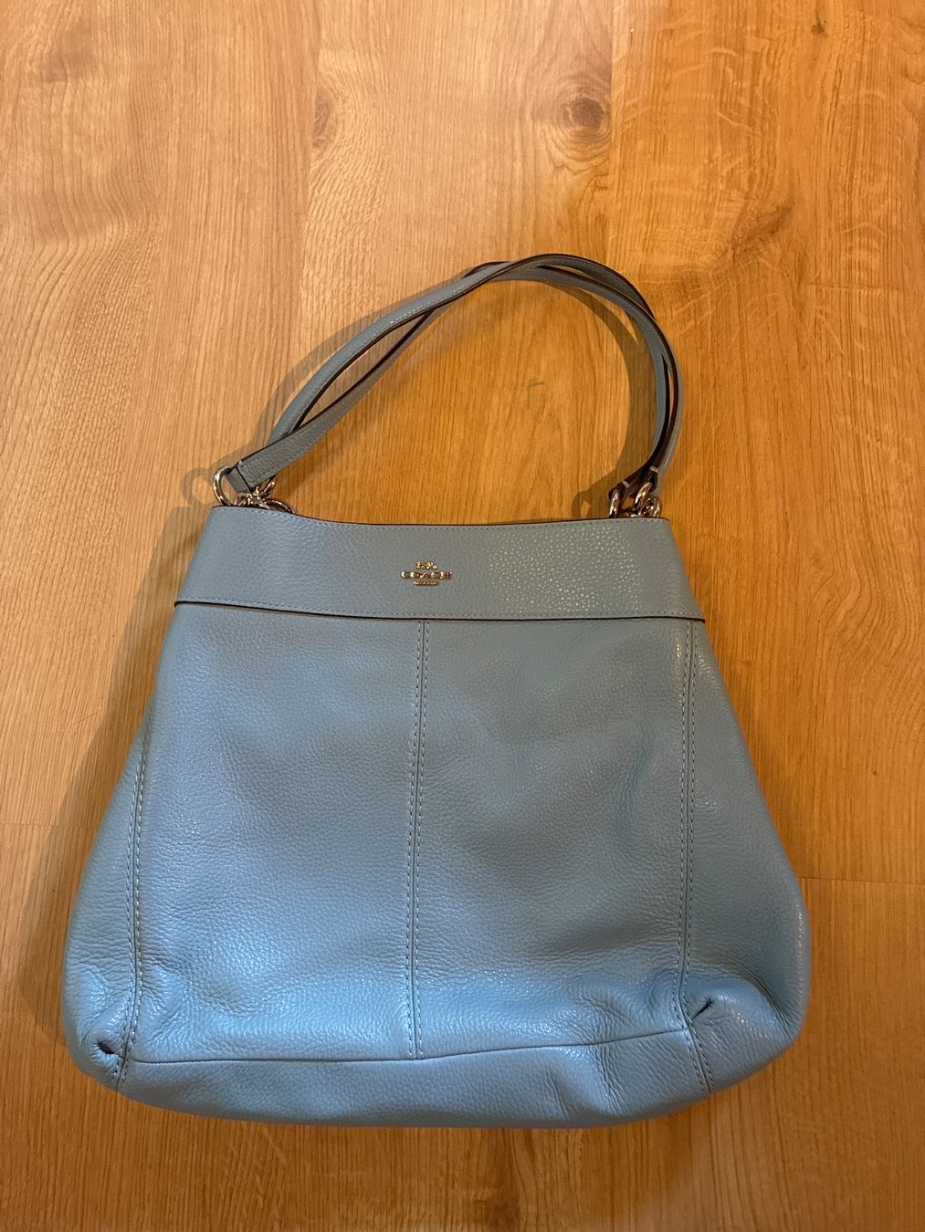 Coach Borse da donna: Coach, Handtasche, hellblau – Usato da Eggenwil venduto da mic_b5l2