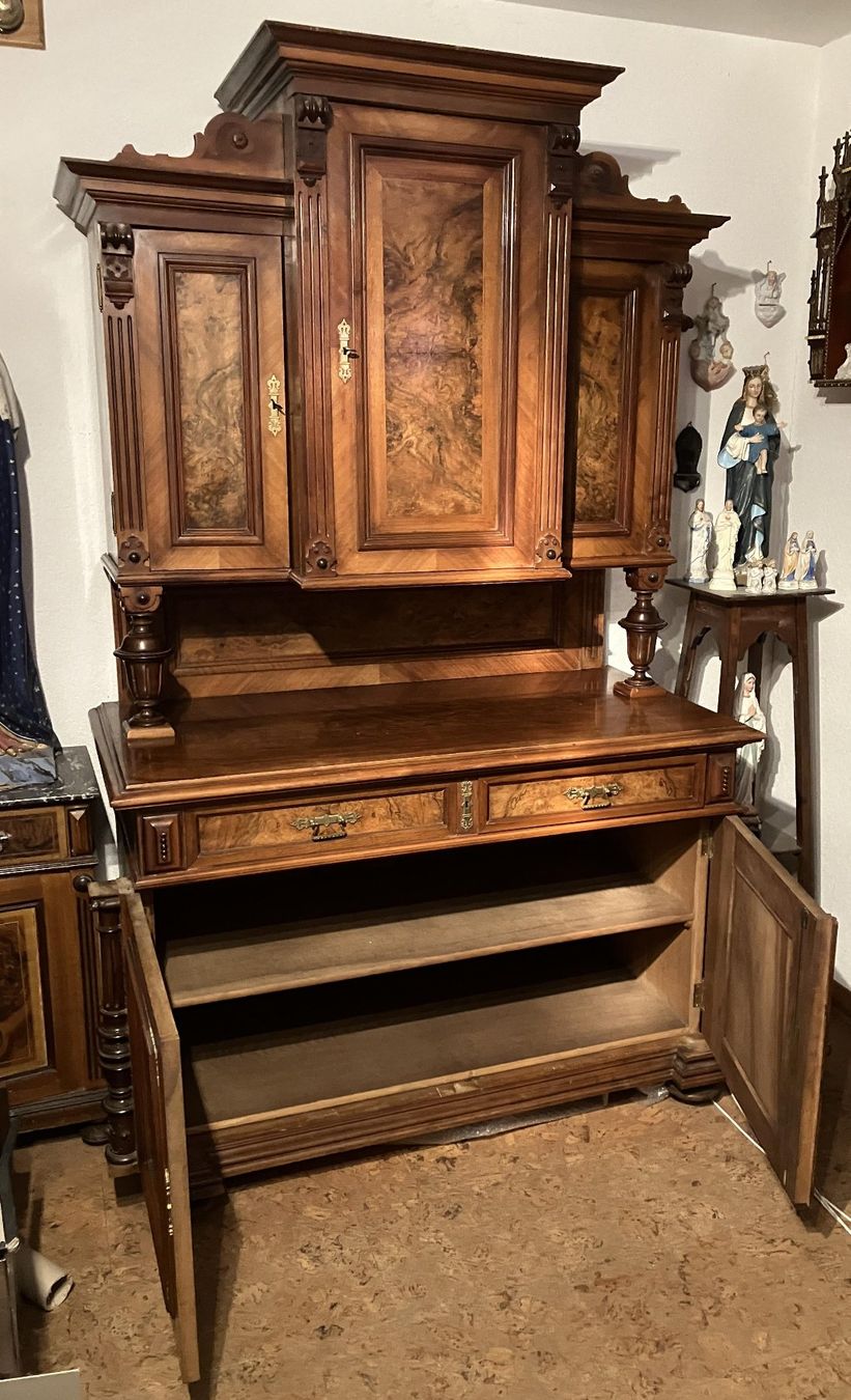 Credenze: Buffet alt Echtholz zt. Furniert – Usato da Bichelsee venduto da Gloeckner 3