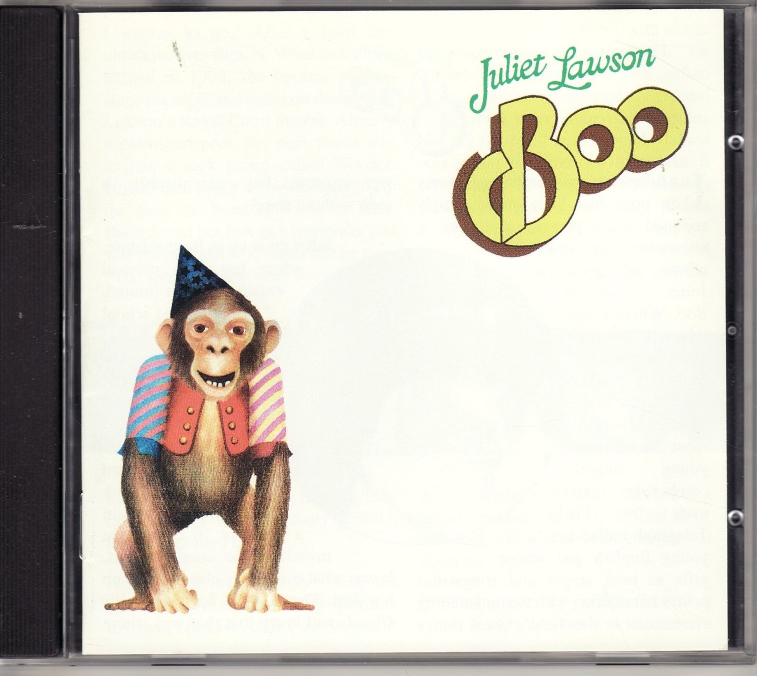 CDs: Juliet Lawson – Boo – Neu (gemäss Beschreibung) aus Boussens von catfood01
