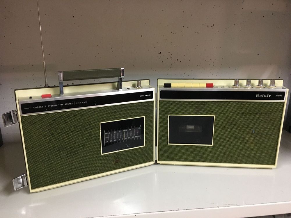 Radio-cassette STAG RR-989PLL vintage des années 80-90 | Kaufen auf