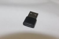 Adapter Stecker Konverter USB C auf USB A iphone ipad schwar