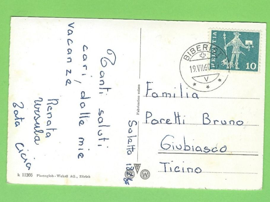 Cartoline postali: Solothurn, St.Ursen Kathedrale – Usato da Zürich venduto da t24_de 1
