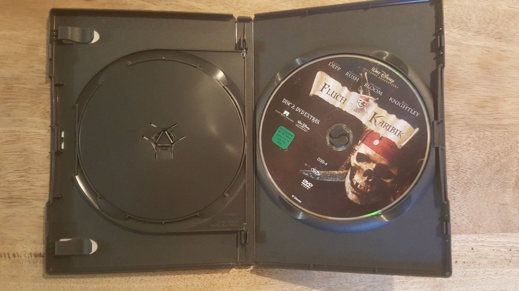 Alle DVDs: DVD Fluch der Karibik 2 Disc Special Ed. – Gebraucht aus Dierikon von sanpaplo 2