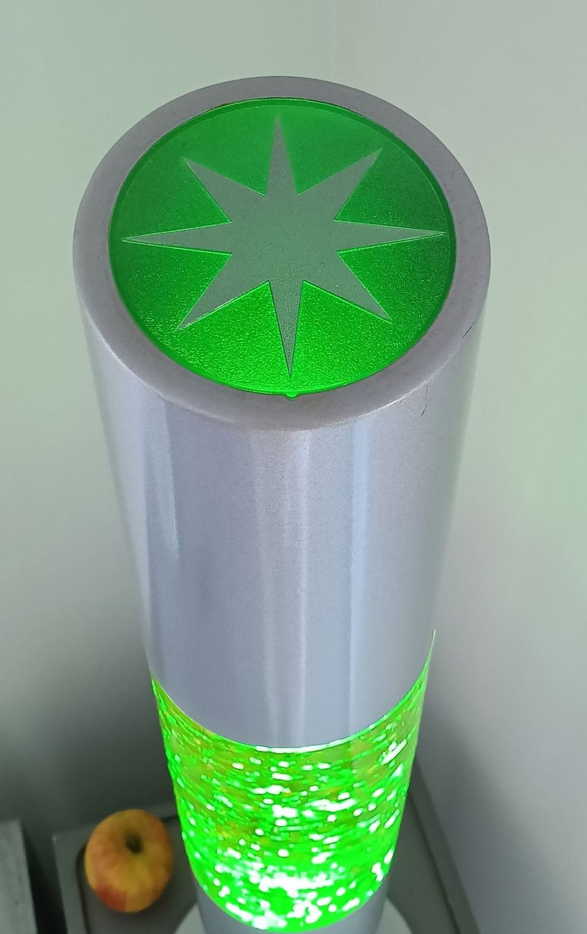 Lampade: V122 Grosse Glitterleuchte Glitterlampe – Usato da Teufen ZH venduto da beewhykay 2