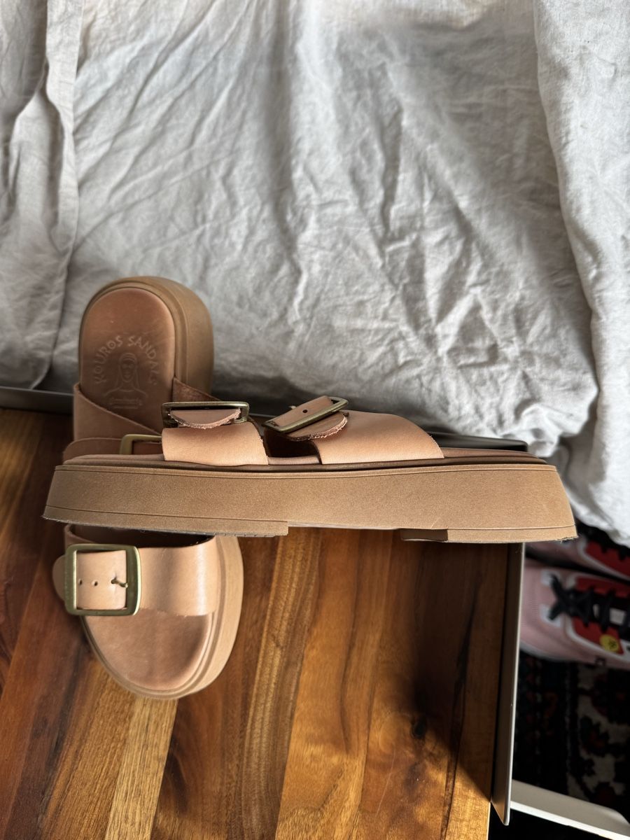Scarpe da donna: Leather platform sandals – Usato da Zürich venduto da kri_zhv2 1