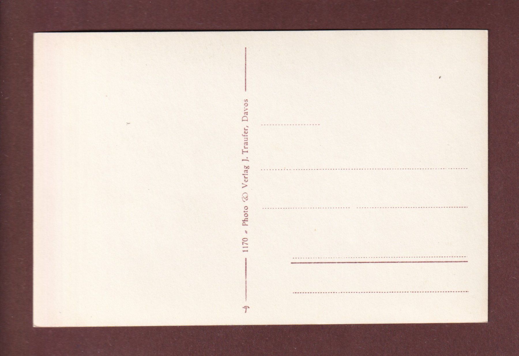 Cartoline postali: DAVOS - Davosersee – Usato da Pully venduto da nicecards-shop 1