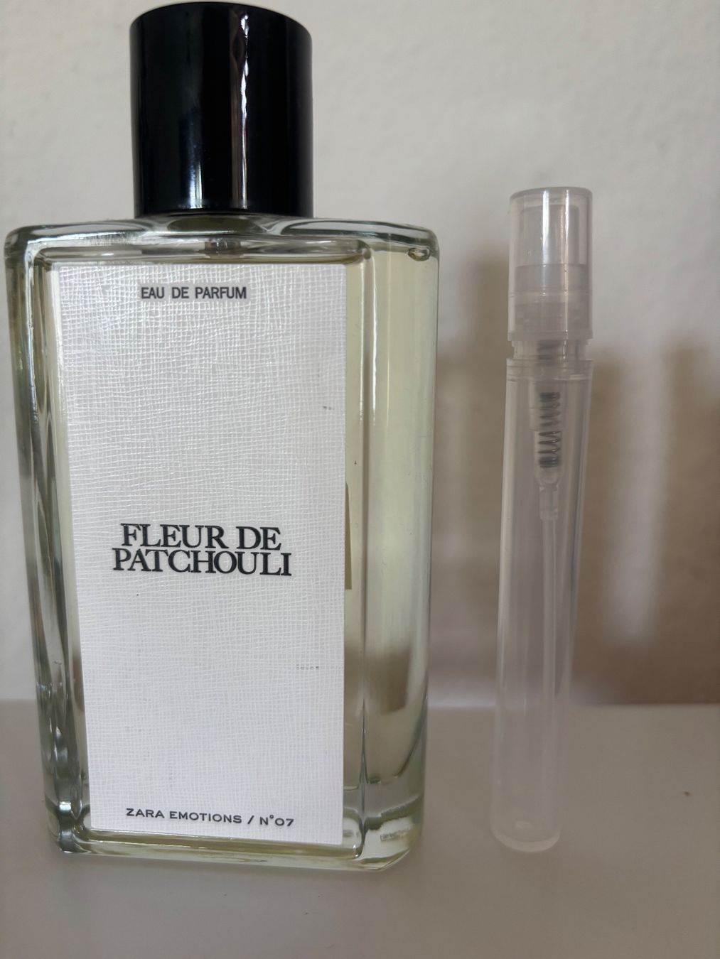 Zara Parfum & Eau de Toilette: Zara Fleur de Patchouli Duftprobe EDP 5ml – Gebraucht aus Zürich von deruja