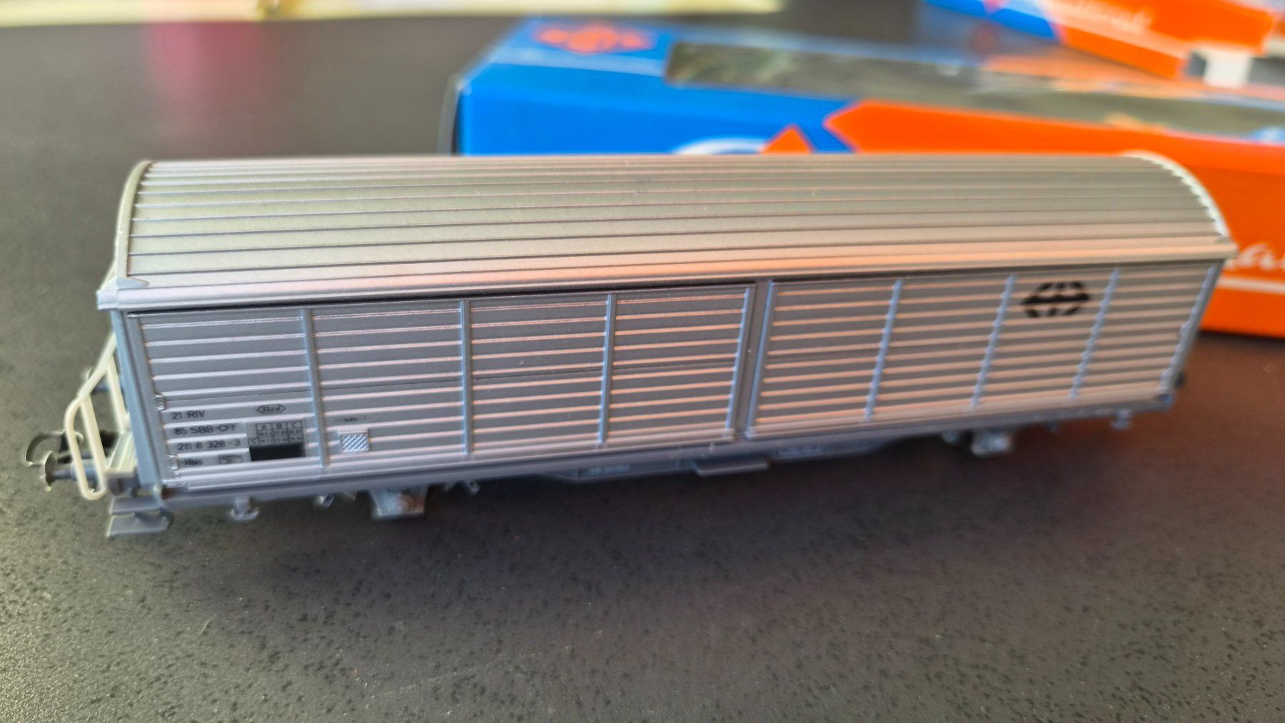 Roco Modelleisenbahnen: Roco 4341 Hbis grau H0 DC OVP – Neu und originalverpackt aus Huttwil von Tgv03 2