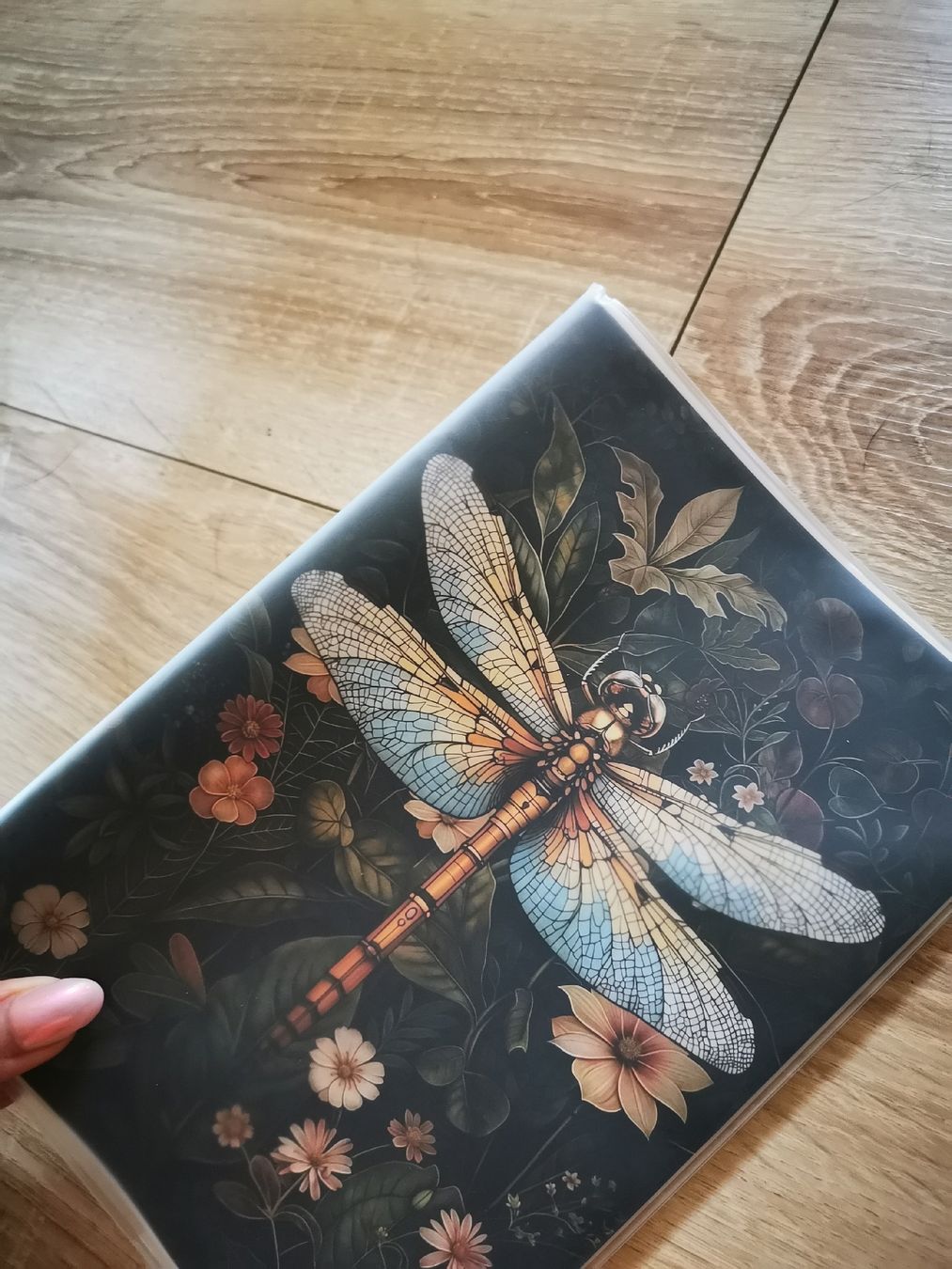 Blocchi: Notizbuch Libelle mit Blumen Motiv Neu – Nuovo e nell'imballaggio originale da Balsthal venduto da Leila_Luna 1