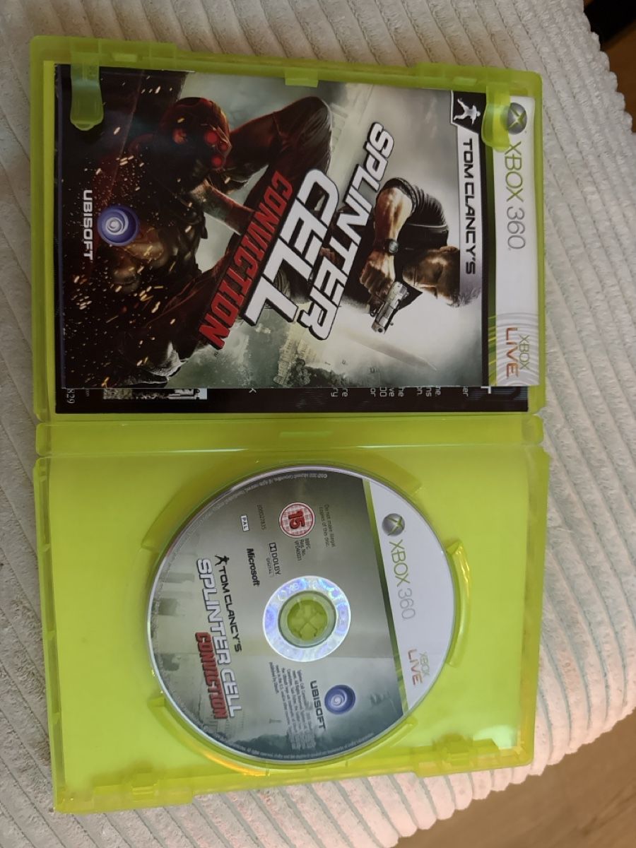 Jeux: XBOX 360 Tom Clancy's Splinter Cell Conviction gebraucht – D'occasion à Feuerthalen par tan_sc6v 1
