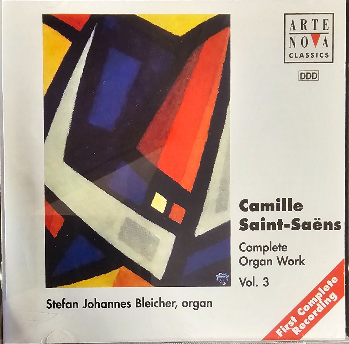 CD: Camille Saint-Saëns - Complete Organ Work Vol. 3 – Usato da Wahlen b. Laufen venduto da Cg10