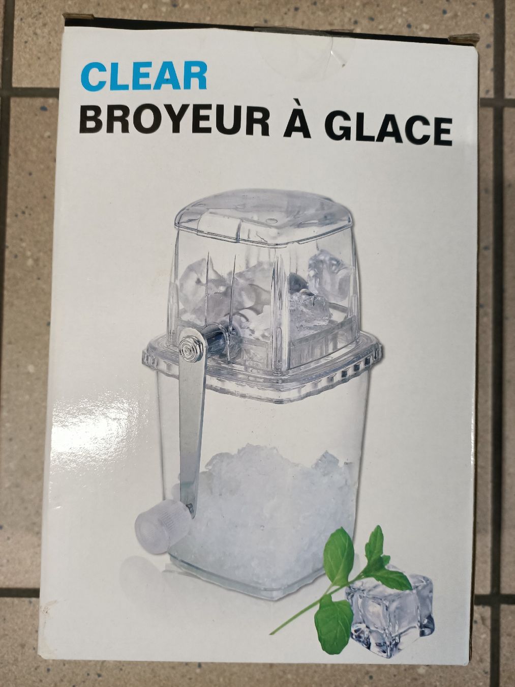 Elettrodomestici da cucina: Broyeur à Glace Manuel CLEAR – Usato da Crissier venduto da Etoile-verte