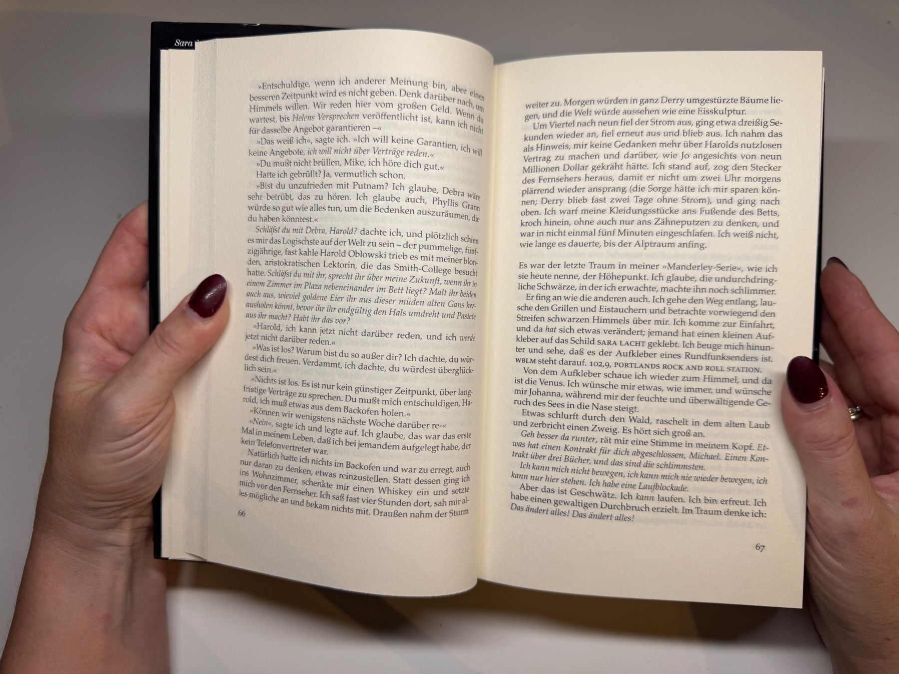 Bücher: ROMAN: Stephen King, Sara – Gebraucht aus Grosswangen von Deutsche_Romane 5