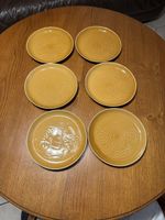 Vintage 6 assiettes à fondue