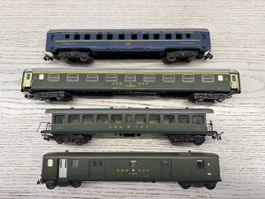 Liliput Pocher 4x Personenwagen