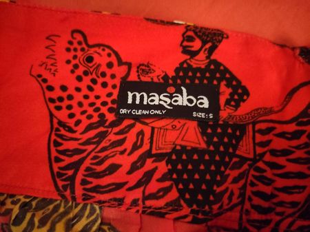 Rote Hose von Masaba (Indien), Gr. S, neu, passt Gucci
