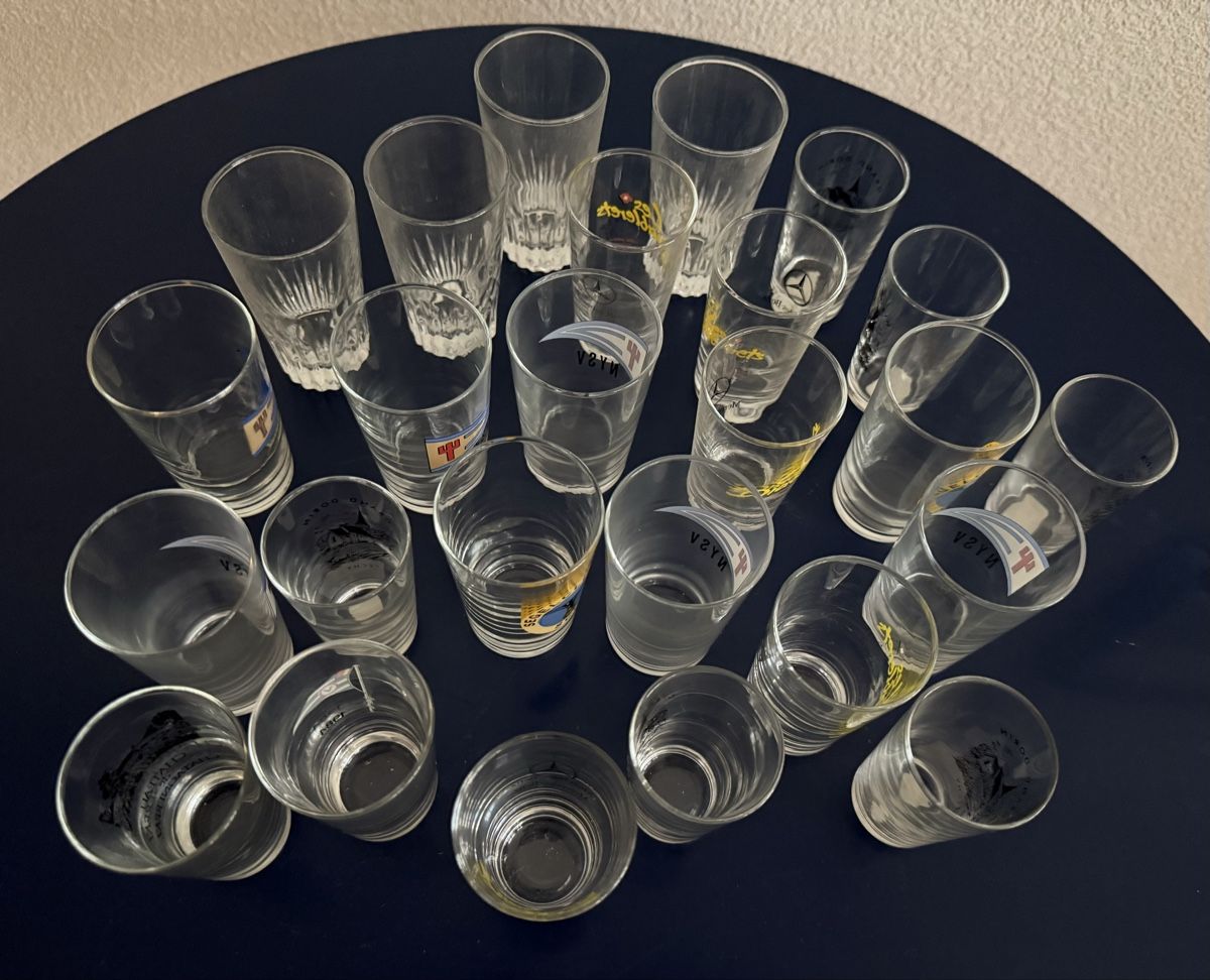 Verres: 25 Weisswein Gläser – D'occasion à Wangen SZ par hame1945
