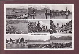 Souvenir de MORGES - 9 images - 1955
