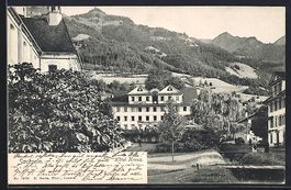 Sachseln, Ortsansicht mit Gasthaus zum K