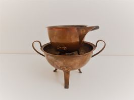 Kupfer-Set von Eskilstuna A.B. Lagerstedt, Schweden