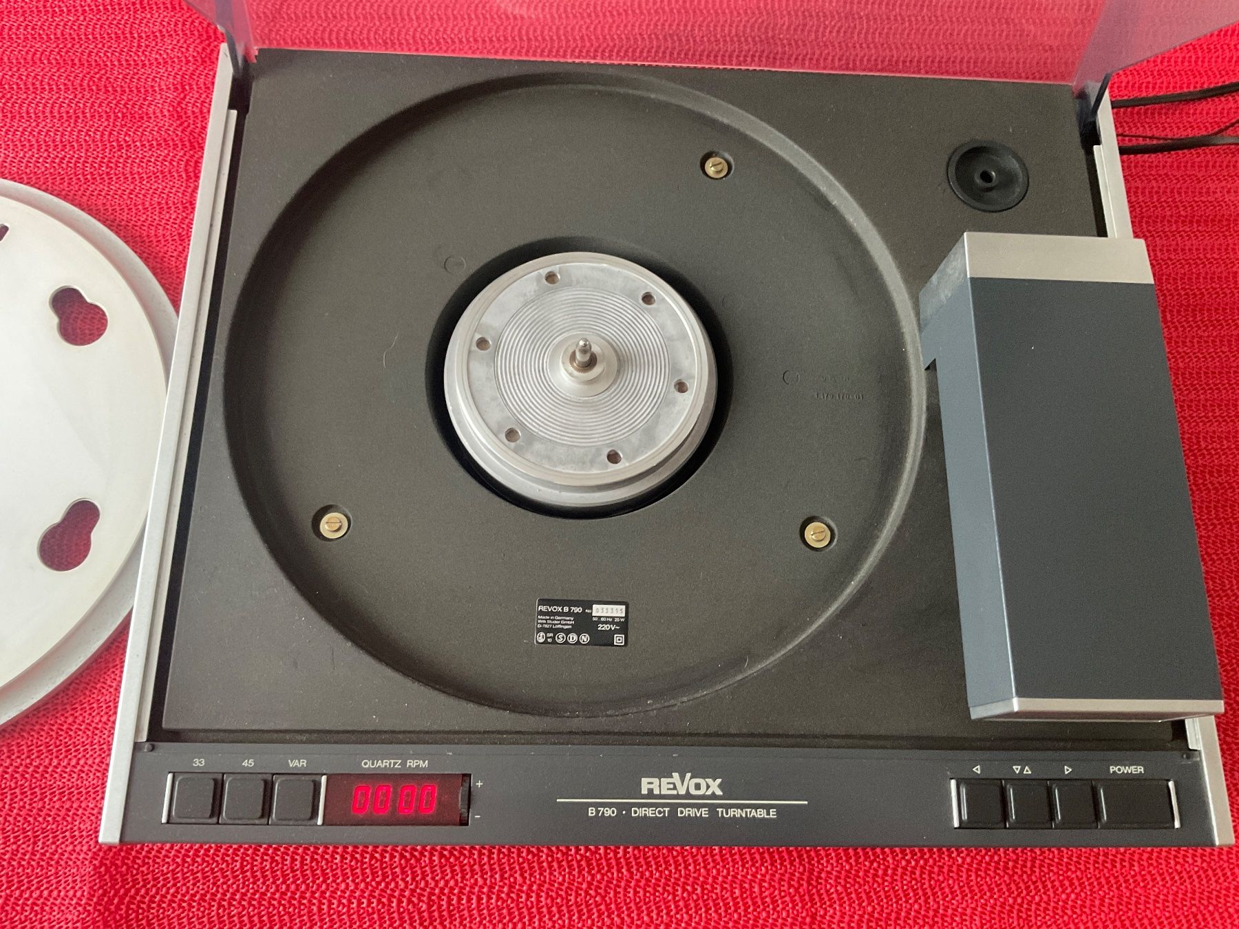 Revox Plattenspieler: ReVox B 790 Direct Drive Turntable – Gebraucht aus Langenthal von Kotade 6