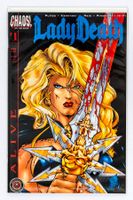 CHAOS! COMICS - LADY DEATH - ALIVE - DF BLUE FOIL #10/250