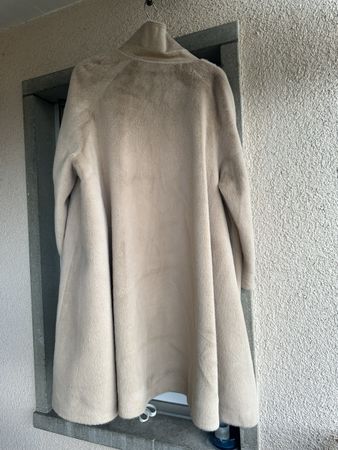 Wintermantel beige M