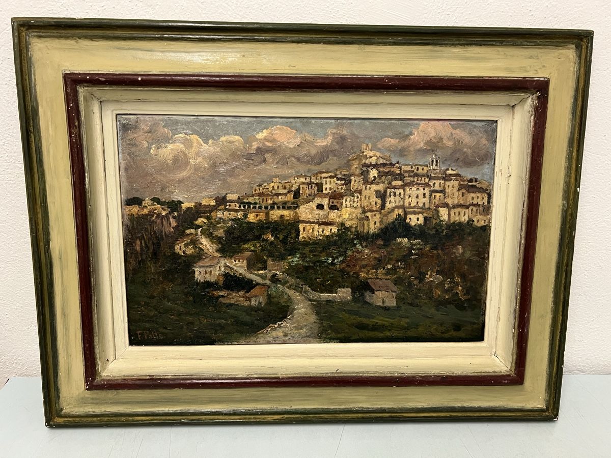 Tableaux: Fernand Patte 1857-1946 Gemälde Nice Landschaft – D'occasion à Hombrechtikon par vespa1954