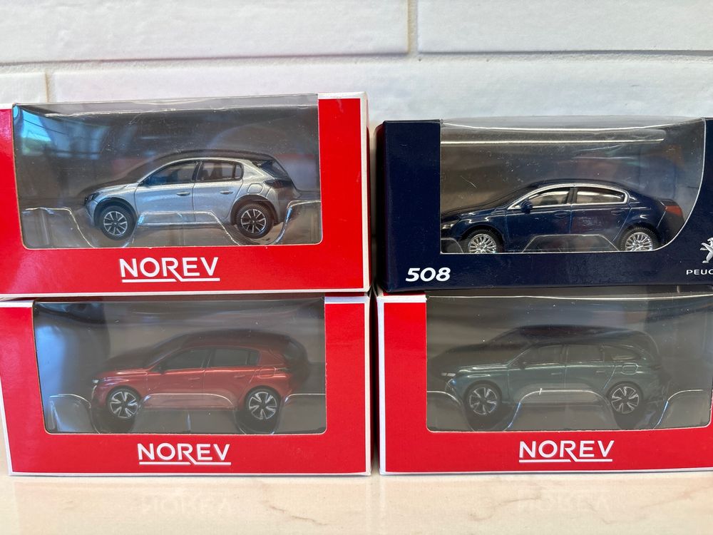 Lot De 5 Citroën Traction G – échelle 1/43 – UH / Norev Presse – Neuves En Boîte