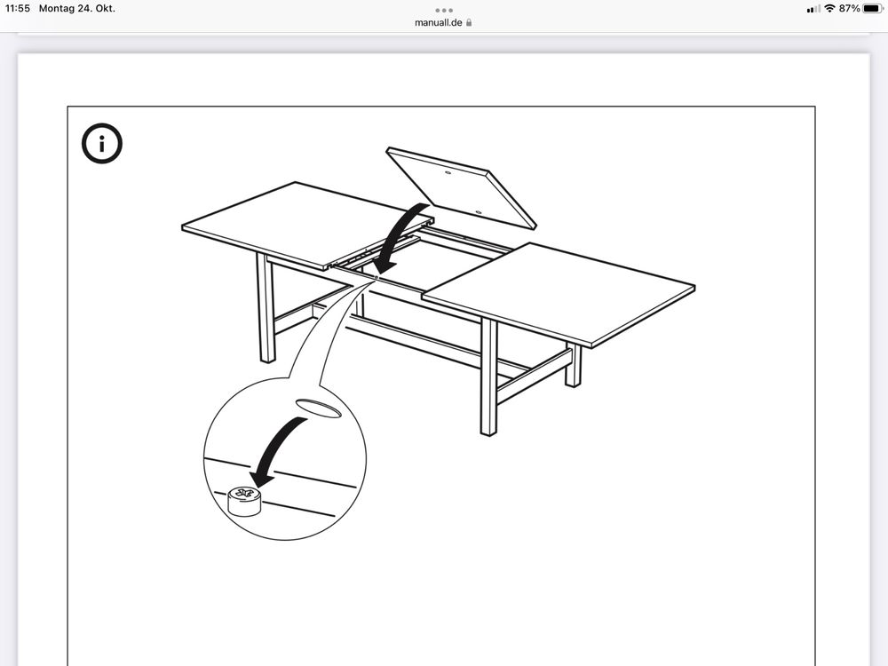 IKEA Esstisch NORDEN Ausziehbar 220 266 x 100, Höhe 75 cm Kaufen auf