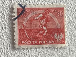 Polen Briefmarke