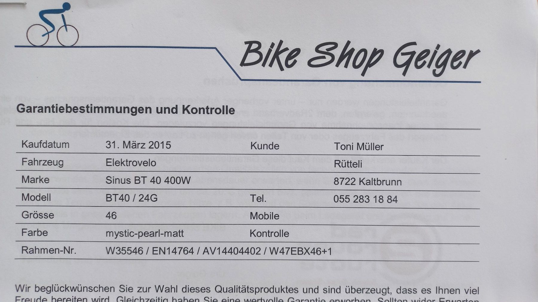 Biciclette: E-Bike – Usato da Kaltbrunn venduto da Tiba3 1