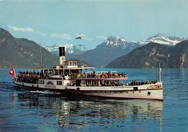 Vierwaldstättersee, DS UNTERWALDEN um 1975-80