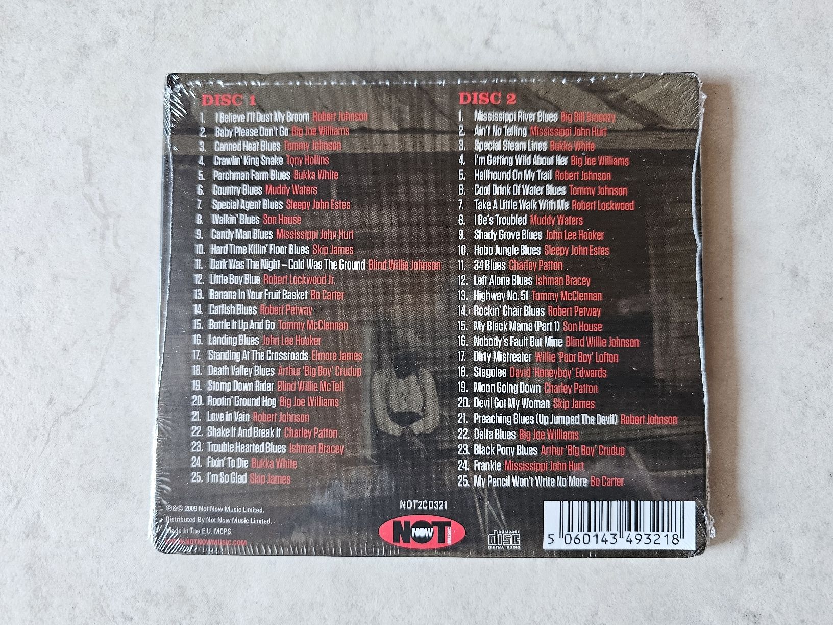 CD: Essential Delta Blues  /  2 CD Set Remastered Fabrikneu – Nuovo e nell'imballaggio originale da Schneisingen venduto da backstore24 1