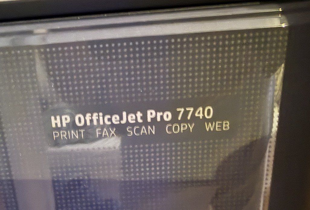 Hewlett Packard Drucker: OfficeJet Pro 7740 Wide Format All-in-One – Gebraucht aus St. Gallen von bruno.binz 1