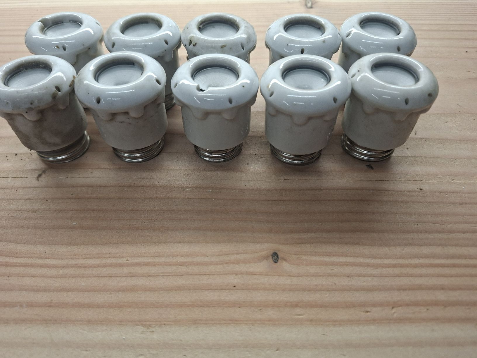 Stecker: Sicherungskopf E27 KII 10 Stück – Gebraucht aus Neunkirch von MaElekt 1