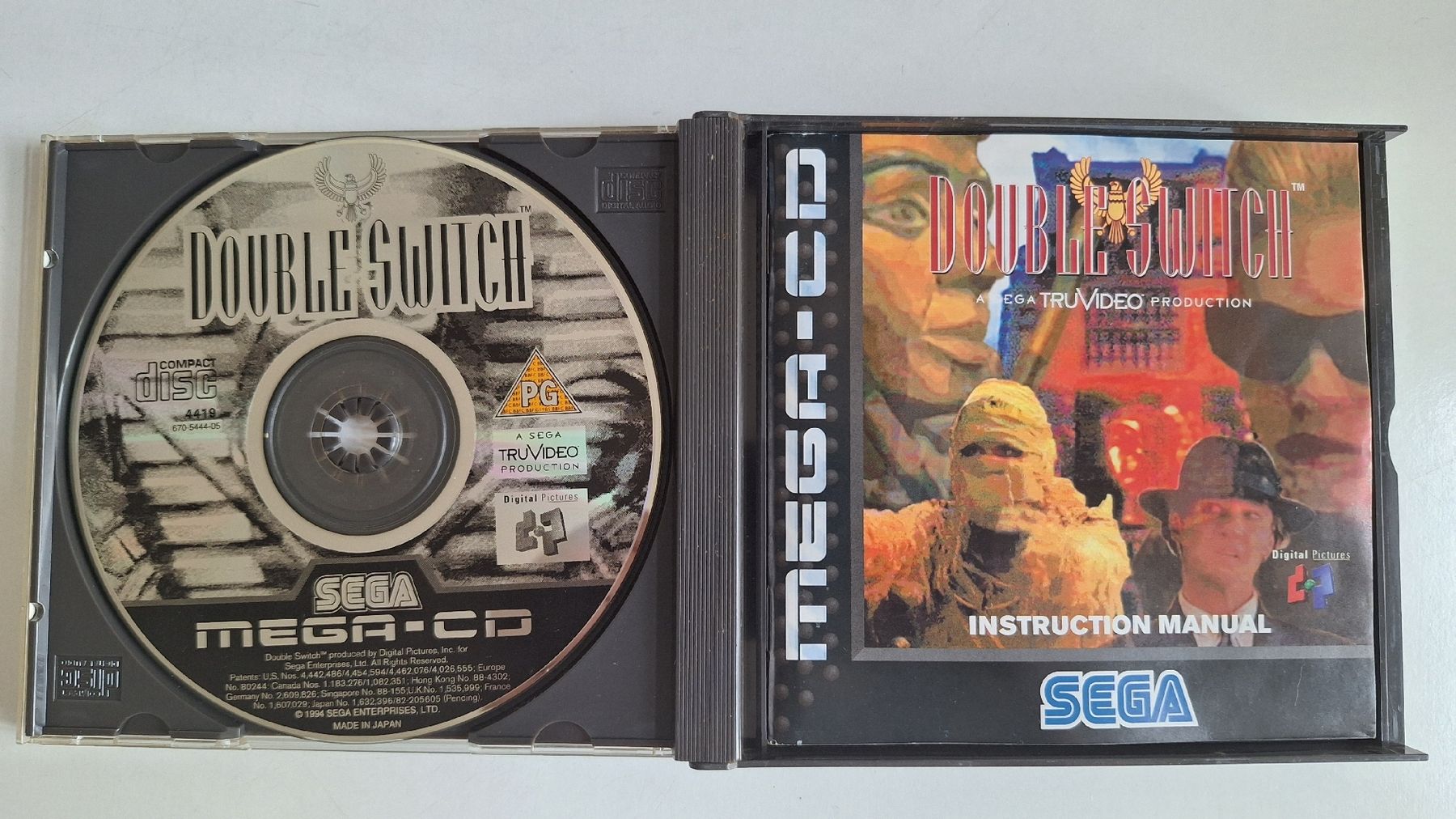 Sega Giochi: Double Switch Sega Mega-CD (PAL) komplett – Usato da Wädenswil venduto da RetroManiac86 2