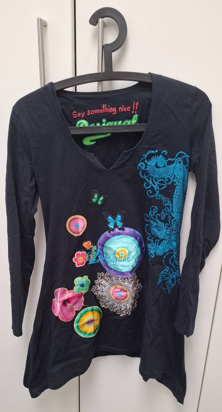 Desigual Top: Desigual Long Top – Nuovo (secondo la descrizione) da Zürich venduto da san_f57f 4