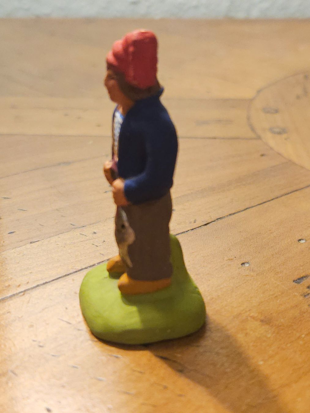 Statuette: santon Carbonel vintage Le Pecheur – Usato da Thônex venduto da lacomtessedesfees 1