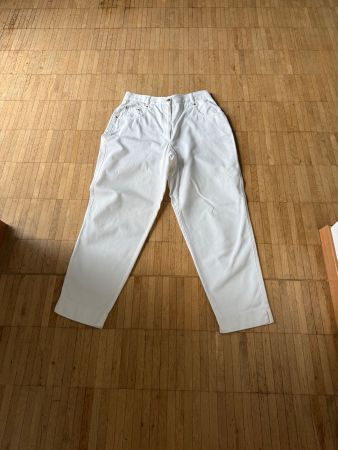 Weisse Hose Gr. 42 100& Baumwolle von ZERRES