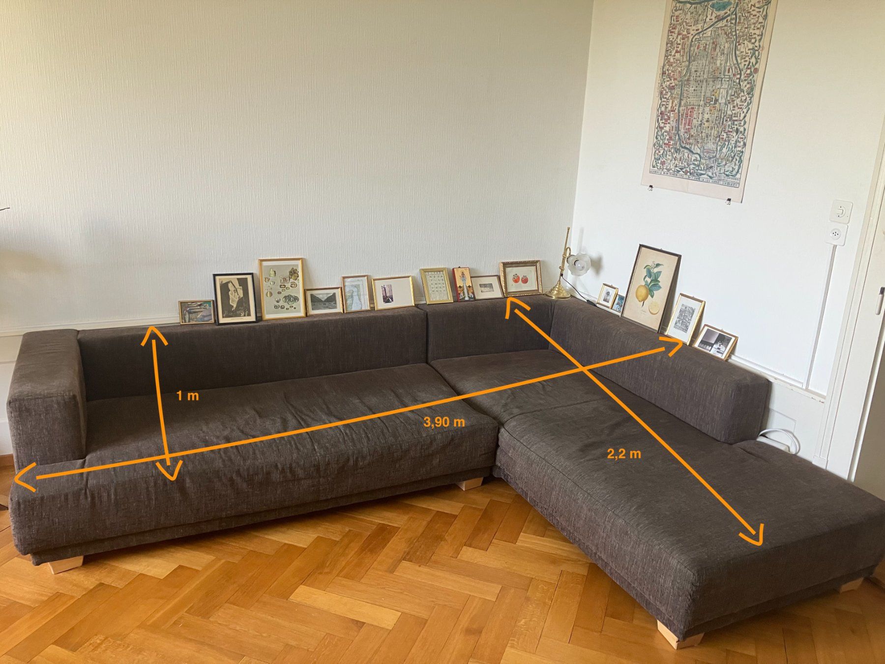 Sofas: Canapé-lit – D'occasion à Fribourg par remy.philipona 2