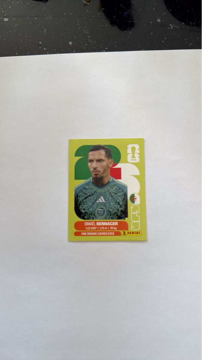 Panini Sammelbilder & Trading cards: Panini Sticker Ismael Bennacer ALG 8 – Neu (gemäss Beschreibung) aus Zürich von Maeckes