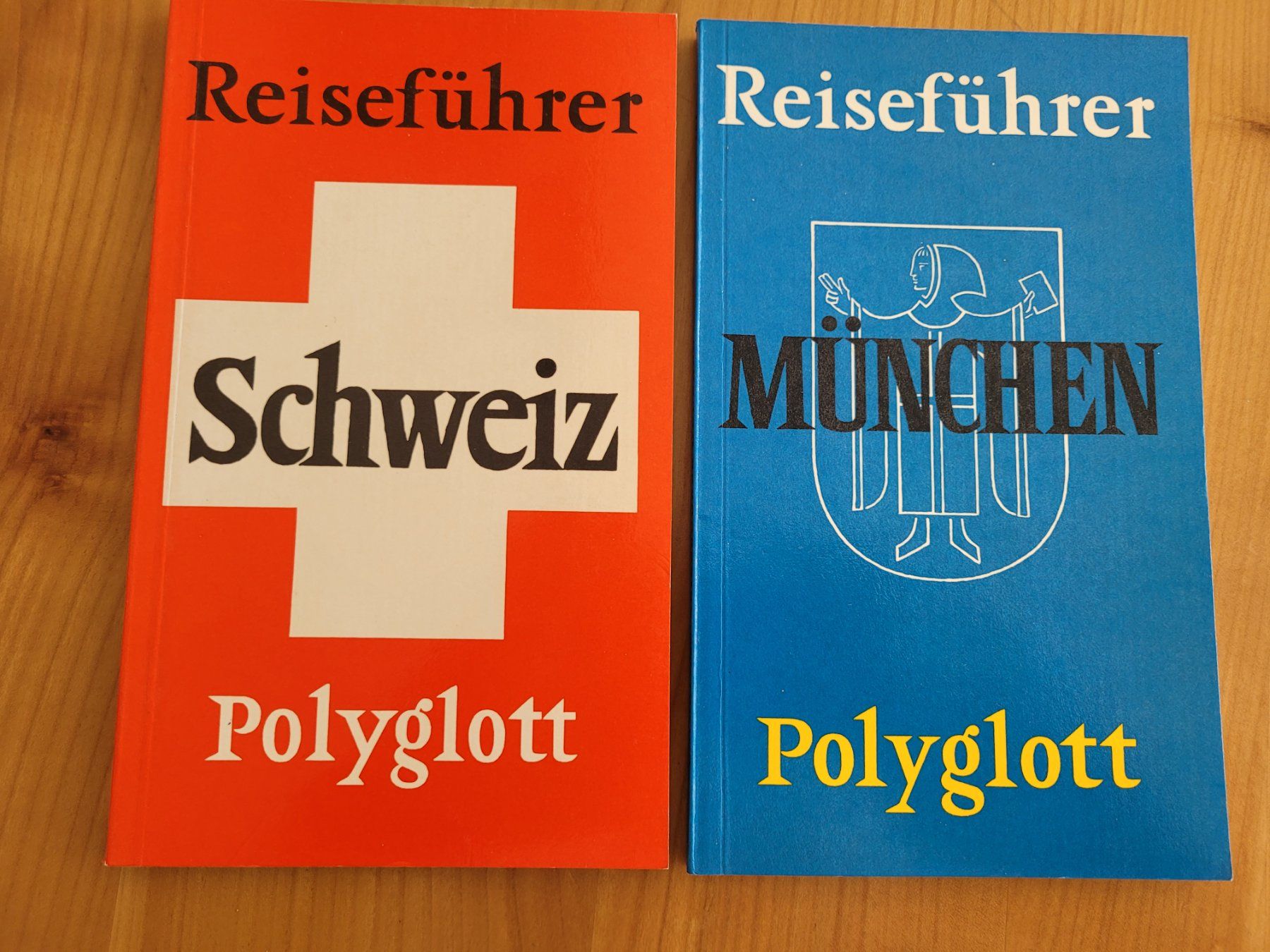 Libri: 2 Reiseführer Polyglott Schweiz und München – Usato da Aarberg venduto da belaija