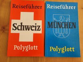 2 Reiseführer Polyglott Schweiz und München