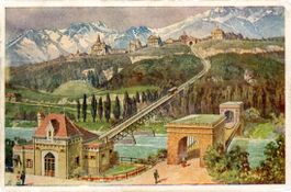 Innsbruck (Österreich - Tirol)  mit Hungerburg-Bahn  um 1921