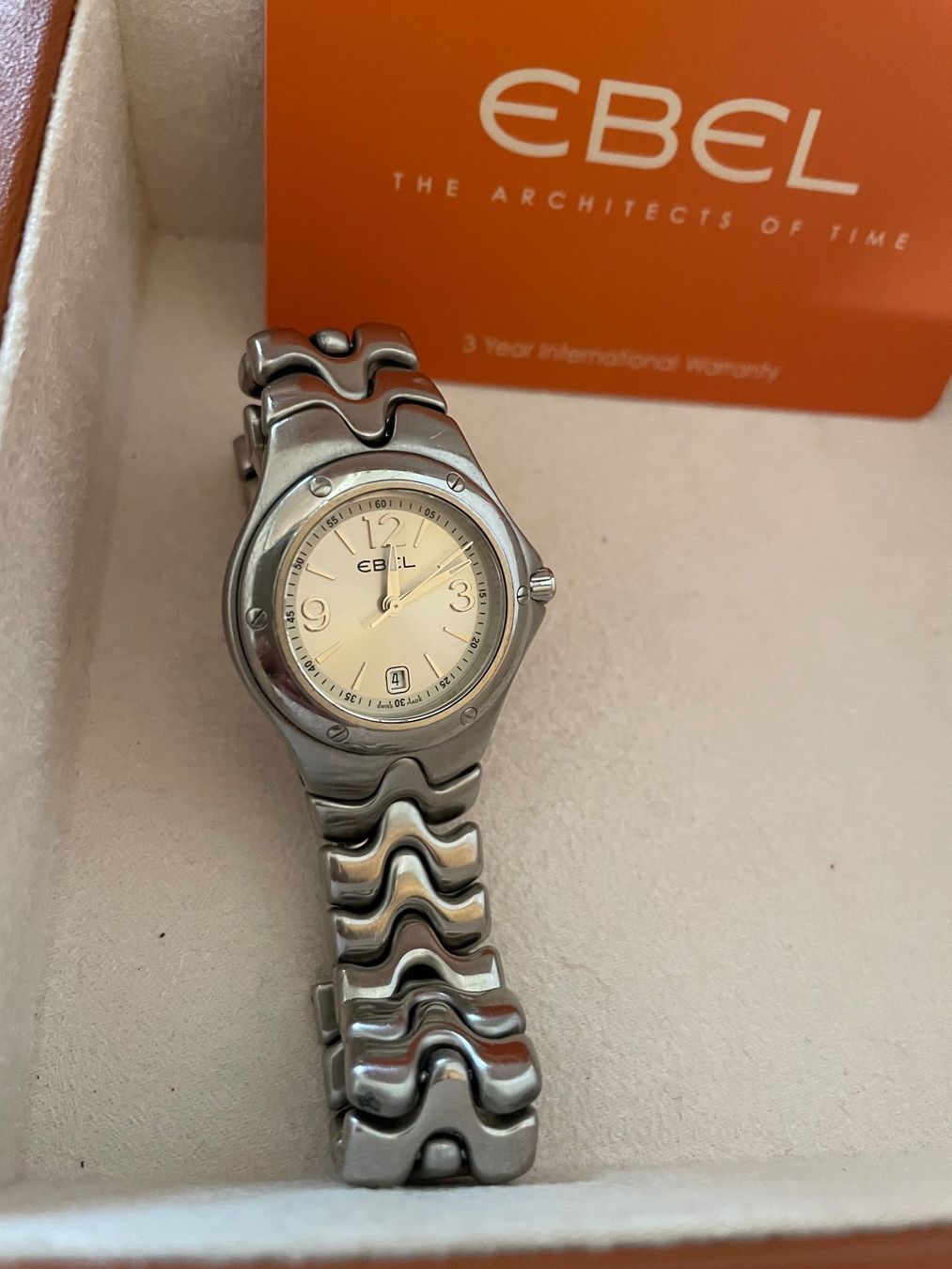 Ebel Orologi: EBEL Sport Wave Damenuhr Uhr – Usato da Bourguillon venduto da gartenwohnen 1
