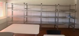Industrie Steckregal 4 x 1200 x 500 x 1972 mm = 4.8 m (geb.)