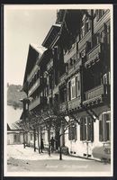 Gstaad, Hotel Bernerhof mit Restaurant